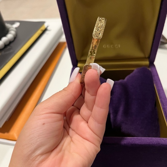 authentic 18k gucci bracelet - Picture 4 of 9